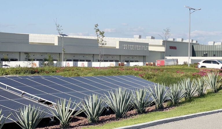 Toyota porta il fotovoltaico in Messico con i moduli LONGi